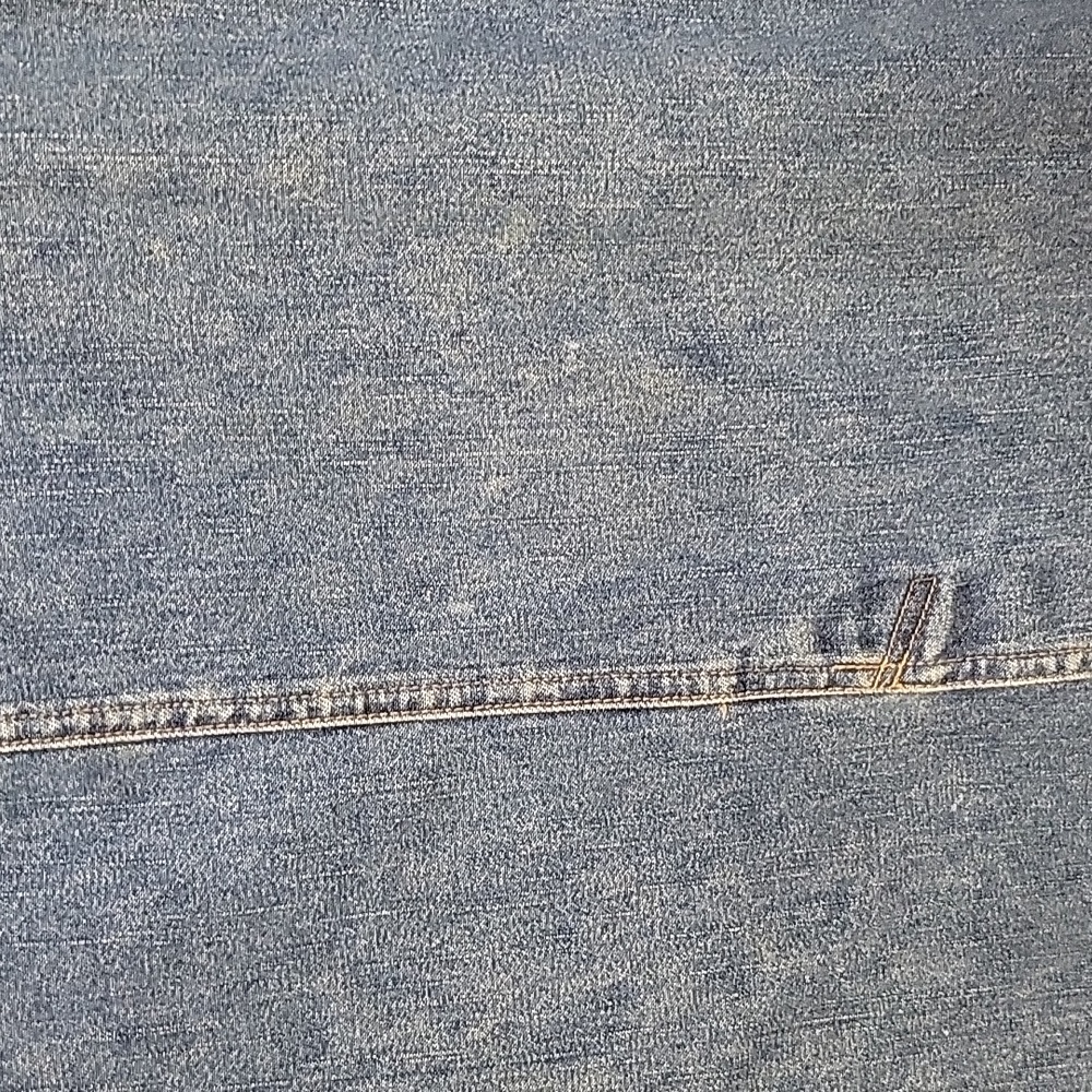 Women's Covington Size 14 Blue Denim Midi Skirt - Picture 8 of 8